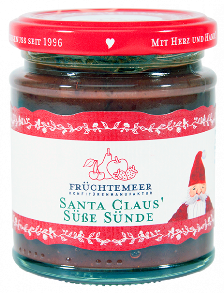 Santa Claus´ süße Sünde Fruchtaufstrich 210g